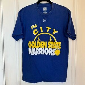 Majestic Golden State Warriors Blue T-Shirt